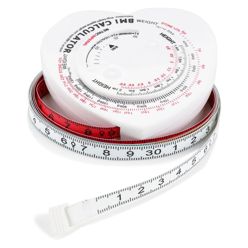 150cm Custom Healthy BMI Calculator Body Tape Measure (BMI-016)