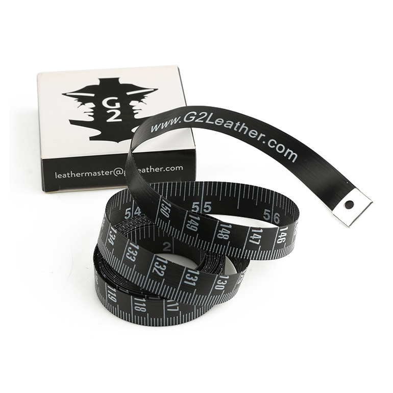 150cm Fashion Garment Black Sewing Measuring Tape with Box