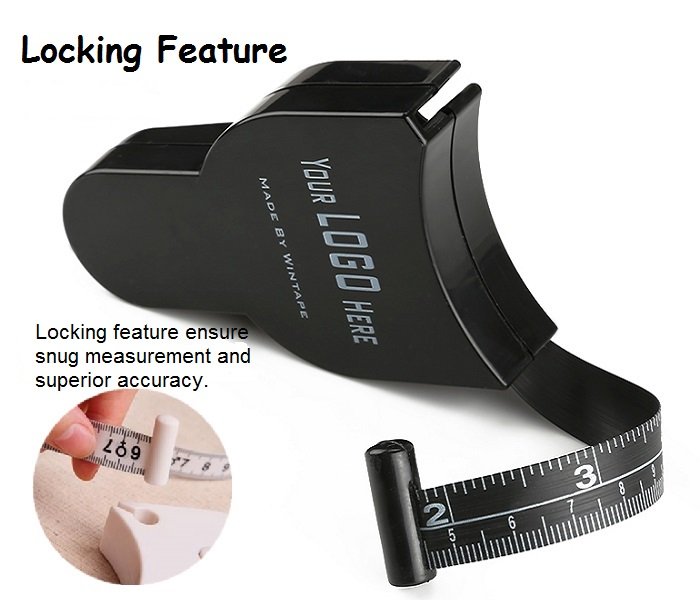 WINTAPE BMI Tape Measure Body Fat Tester Retractable Waist