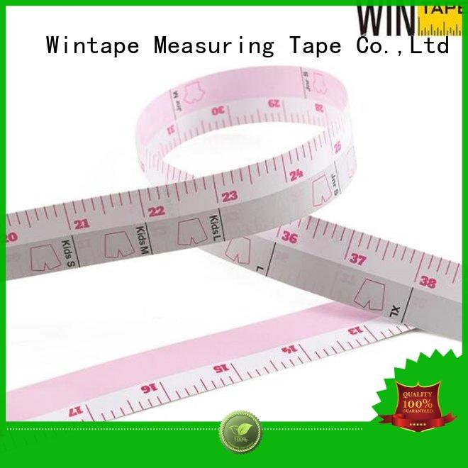 Wintape measure custom printed paper tape for Sewing Industry for home