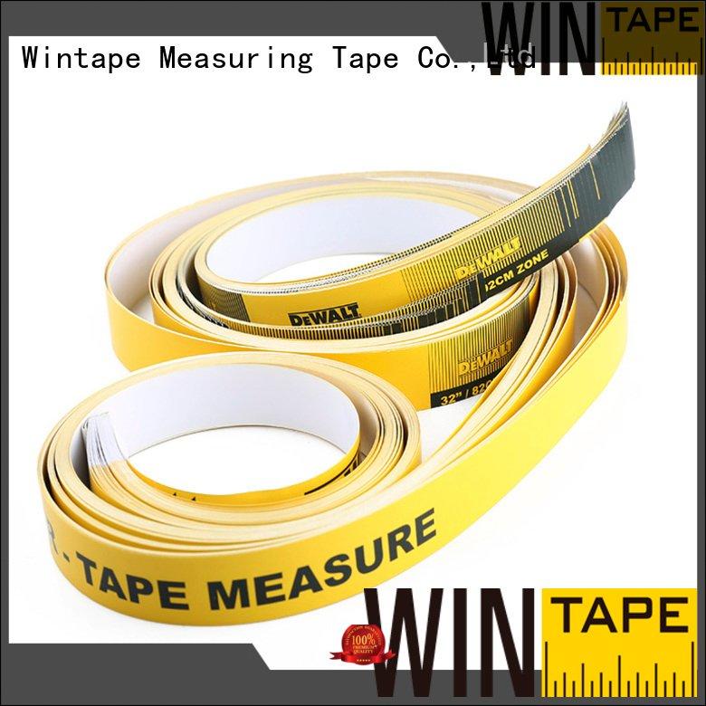 Custom tape paper tape oem adhesive measuring tape for table saw
