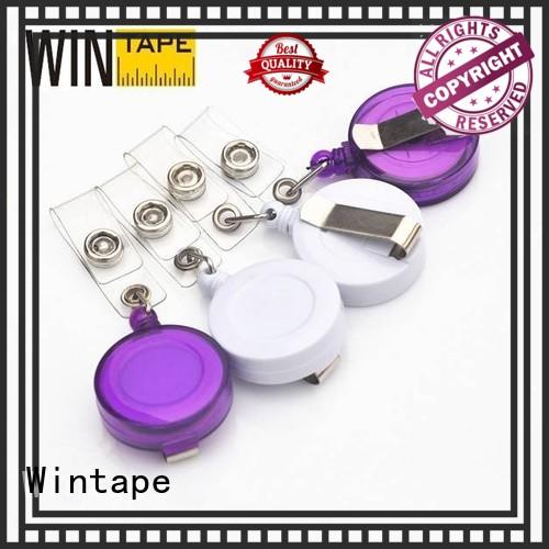 Wintape affordable personalized badge reels new arrival for nursery